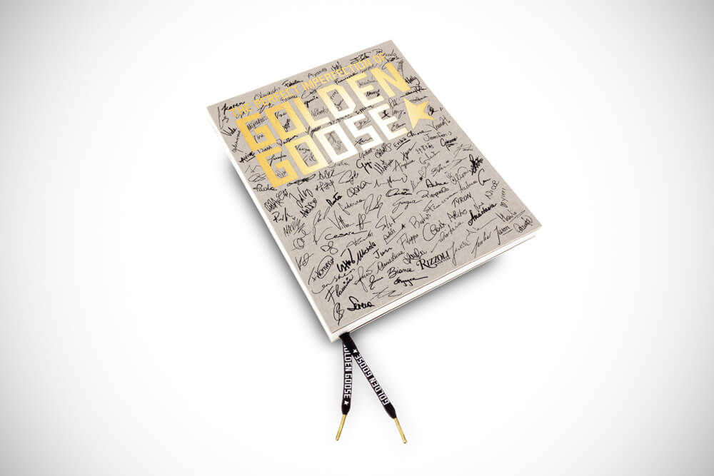 Golden Goose gold Foil stamping book