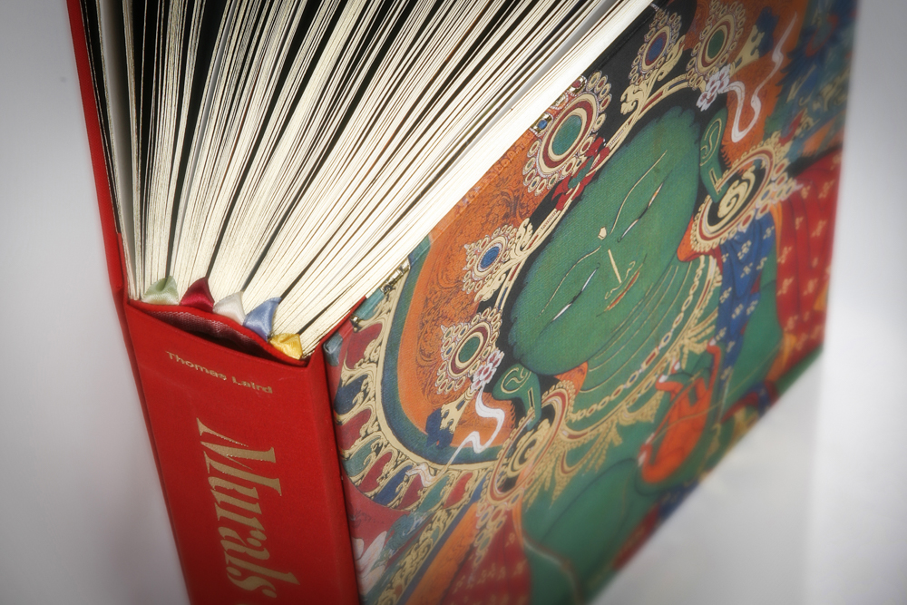 Murales of Tibet Art Book sewn binding